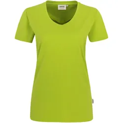 Damen V-Shirt "PERFORMANCE" 181 - M - kiwi