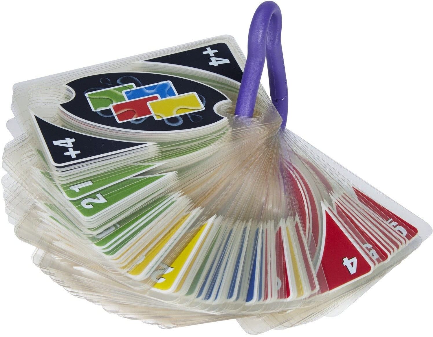 Uno H2O To Go Travel Game for Travel, Ages 6+, Portable Uno Card Game by Mattel