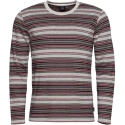 Chillaz, Herren, Funktionsshirt, Porto Allover Stripes (S), Grau, S