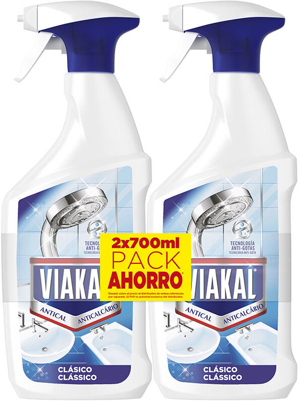 Viakal Antical Spray coffret 2 x 700 ml