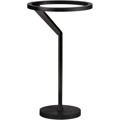 NOVA LUCE Tischleuchte "TILIA", schwarz, 1, Ø 22cm H: 38cm, 1 Stk., Leuchten, Tischleuchte