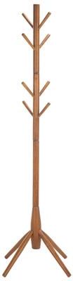 "SAFAVIEH Sergius 71.2-Inch Wood Coat Stand, Modern Home Decor - 18"" W x 18"" D x 71"" H"