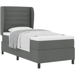 vidaXL, Boxspringbett, Elmelin (Linien-Design) (100 x 200 cm)
