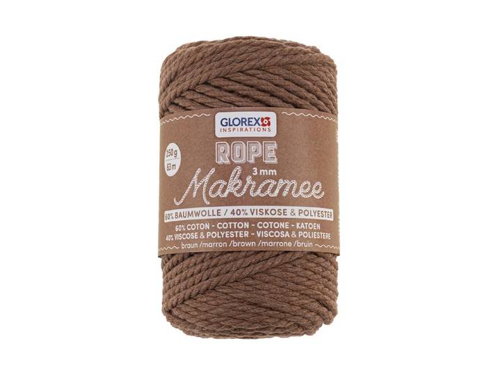 Glorex Makramee Rope 3mm 250g