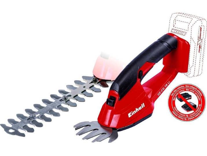 EINHELL GE-CG 18 Li Solo Accu Gras- en Heggenschaar Power X-Change