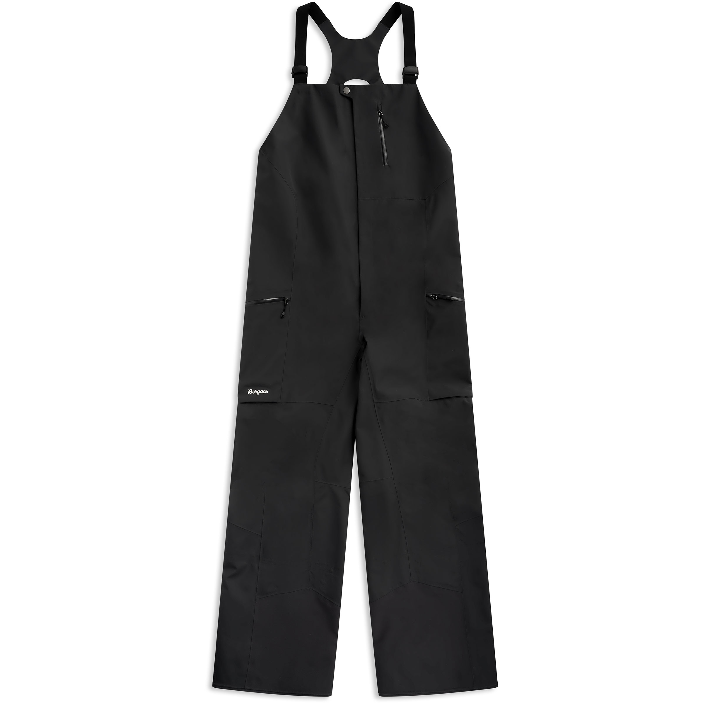 Bergans Oppdal 3L Bib Hose Herren Skihose grau Größe L Skifahren Winddicht