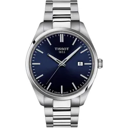 Tissot T1504101104100 Herrenuhr Quarz PR 100 Stahl/Blau