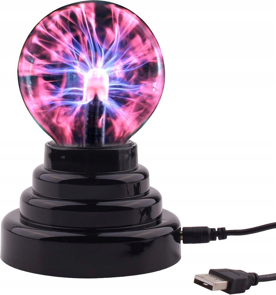 Itimport Plasma Lamp Magic Bal - Pedagogische USB Bureau Lamp voor Kinderen