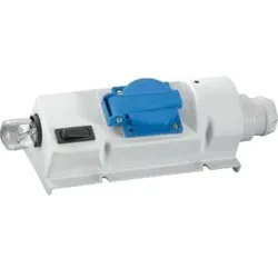 Hager ZAY75924 SchraBel, Zubehör, 15W, Steckd., 10ASicheru