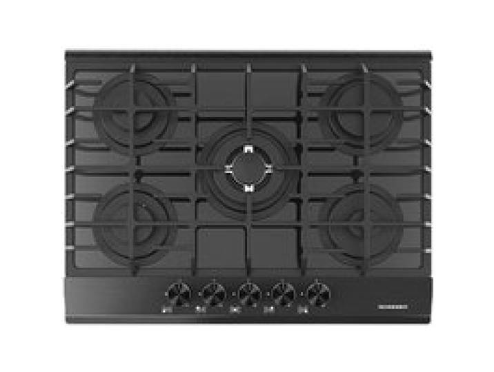 Schneider SCTGOG7051N - Table gaz verre Noir