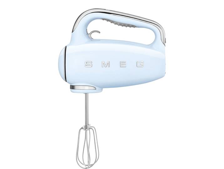 Batteur à main électrique vintage bleu azur smeg