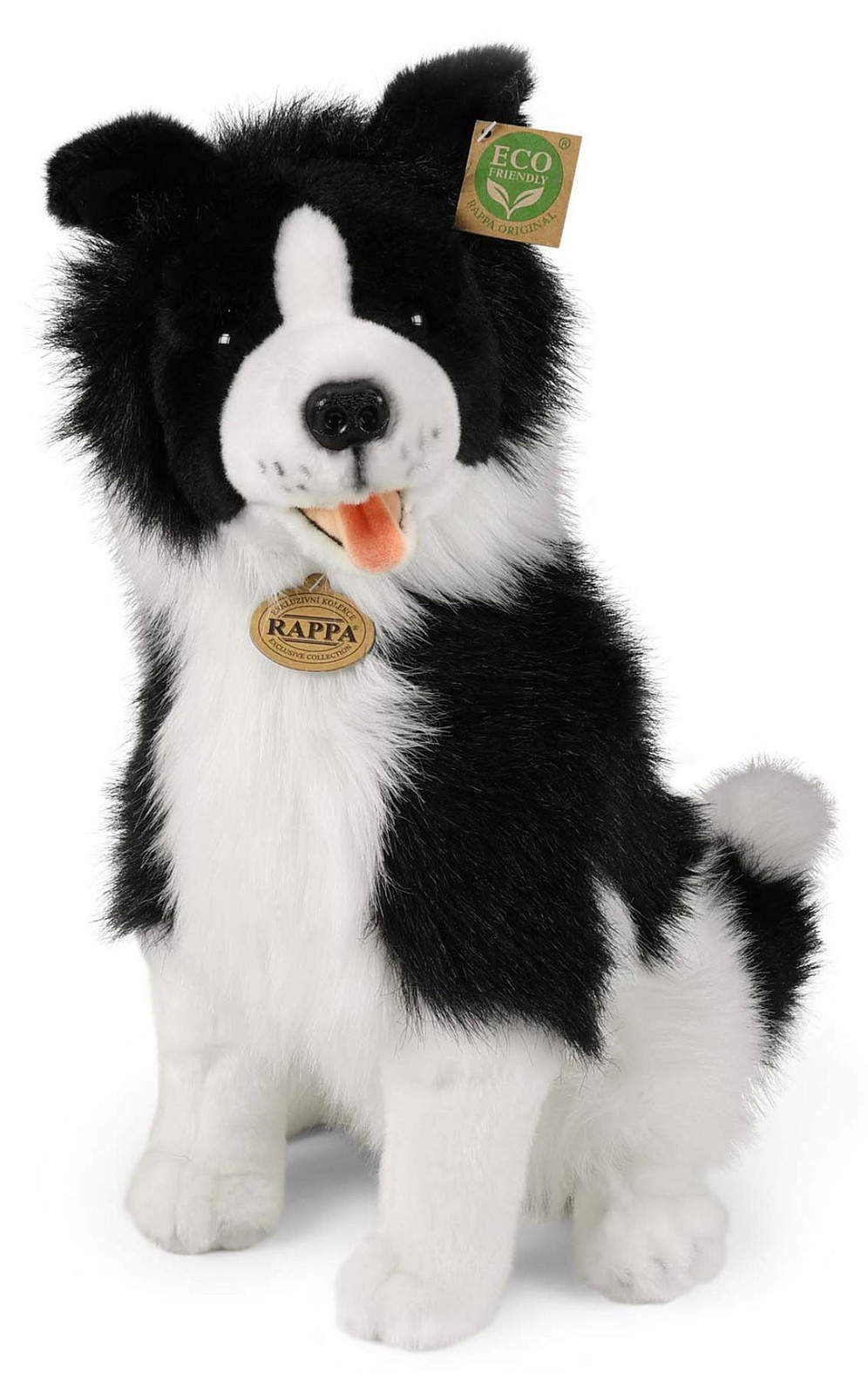 RAPPA Pluche Border Collie 40 cm Milieuvriendelijk