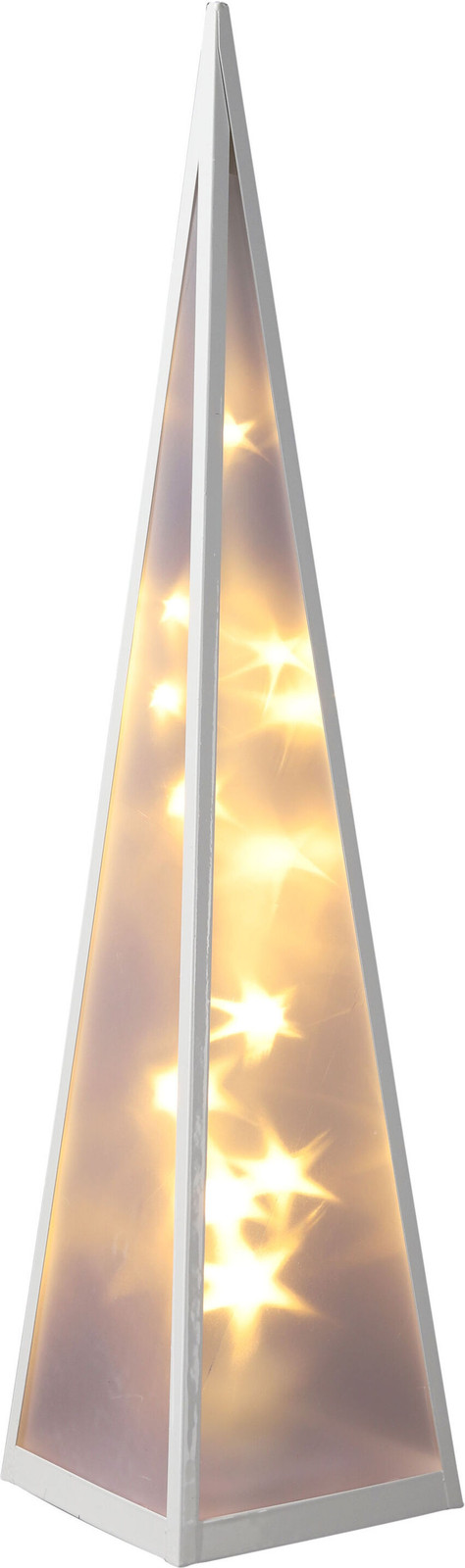 Spetebo Verlichte kegel met 20 warmwitte LED's en roterende sterren