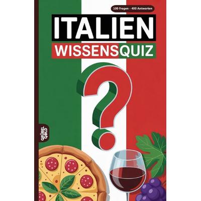 Italien Wissensquiz, Taschenbuch von Grübelgold Rätselhefte, Epubli, 978-3-565-16865-1