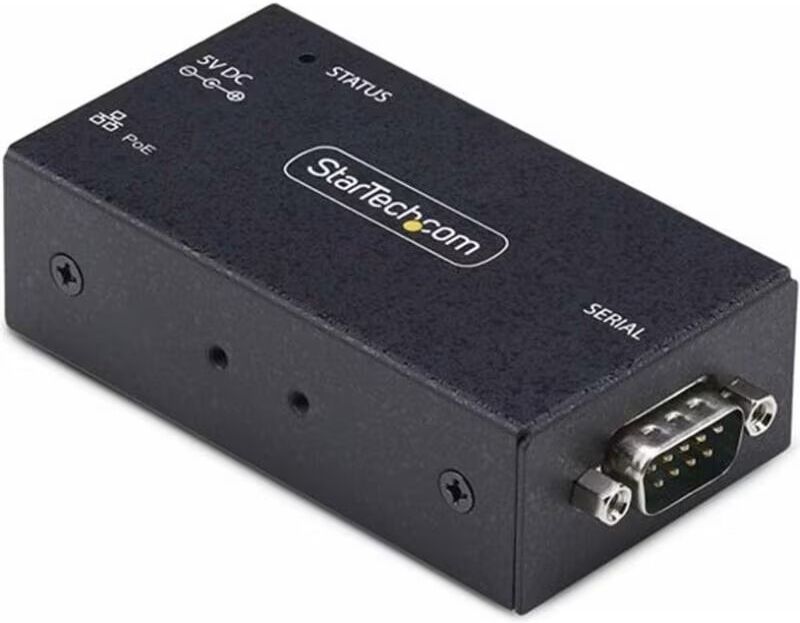 Startechcom Adaptador Rs232 A Ethernet Poe Macho Hembra Talla Única Unisex