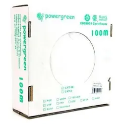 Pepegreen Bobina De Cable Cat5e 100m Rigido (CAT5e, 100 m), Netzwerkkabel