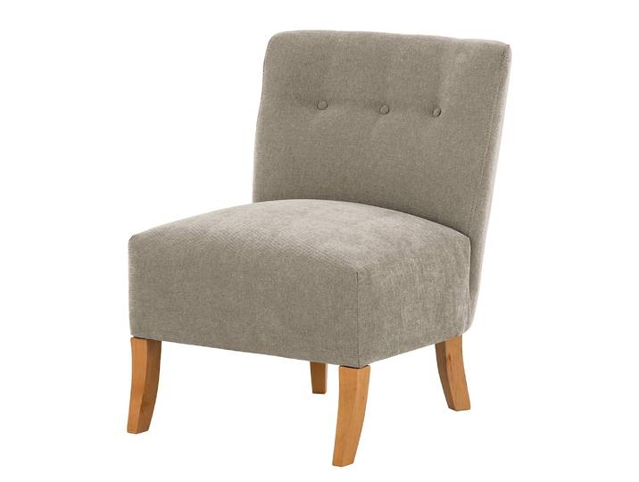 Fauteuil Tillet Gris Tissu Scara 62 x 79 x 67cm