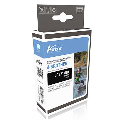 Astar Brother Ink black LC3217BK 550 Seiten inkl. Chip - Broth. Ink MFCJ6930DW - (BK) (AS70055)