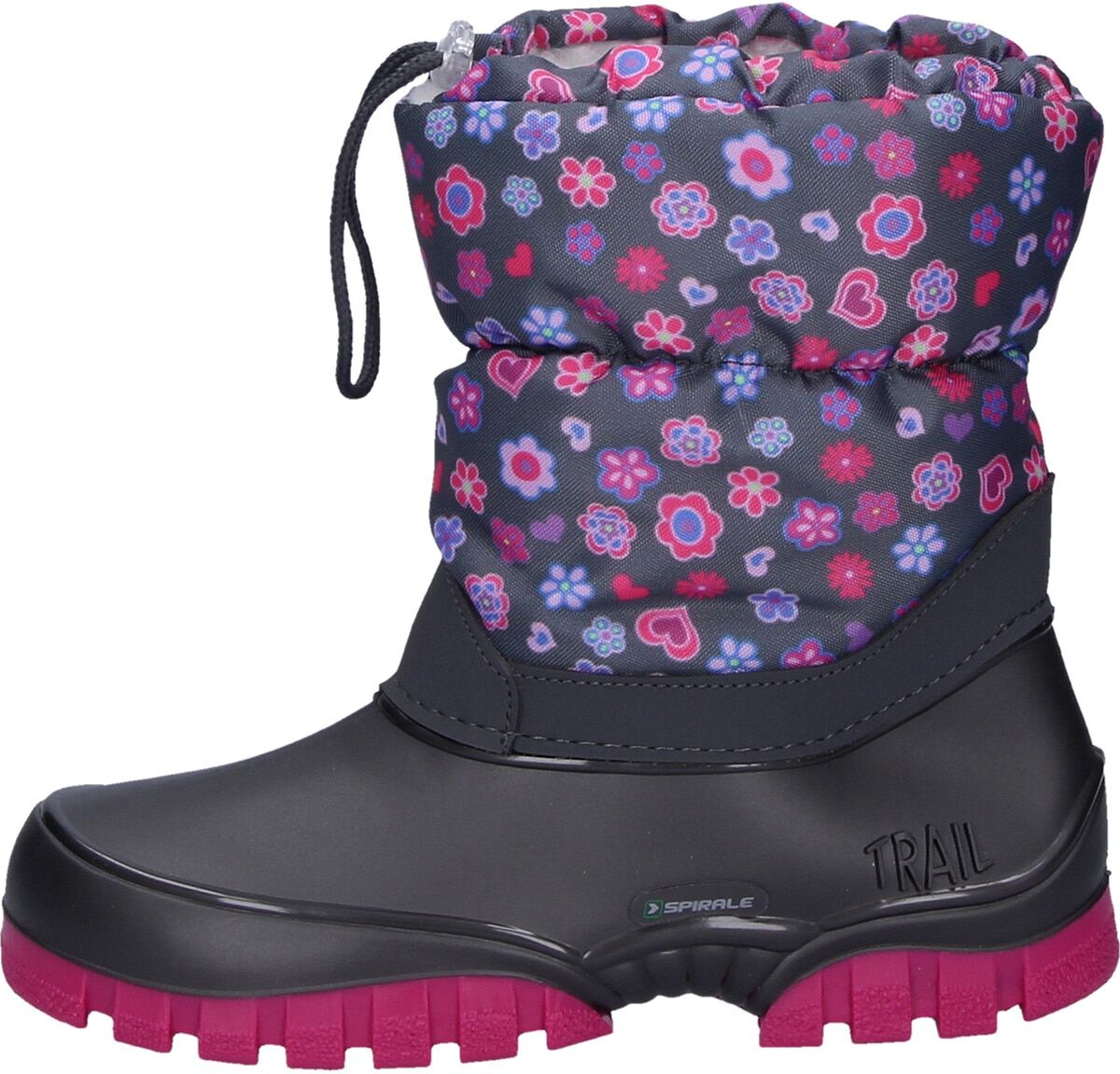 Winterstiefel SPIRALE "Maja" Gr. 28, grau, 28, Obermaterial: 100% PVC PVC., Schuhe, Winterstiefel