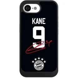 Nivocase Hülle für Apple iPhone 16e Handyhülle NIVOcore Case Schwarz FC Bayern München Trikot Harry Kane (Apple iPhone 16e), Smartphone Hülle, Schwarz