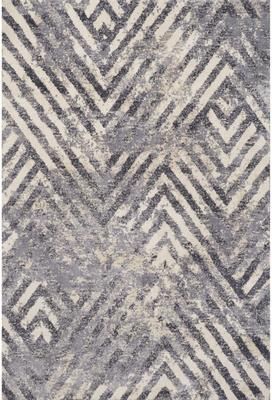 Kas Rugs Madison Modern Abstract Microfiber Shag Area Rug