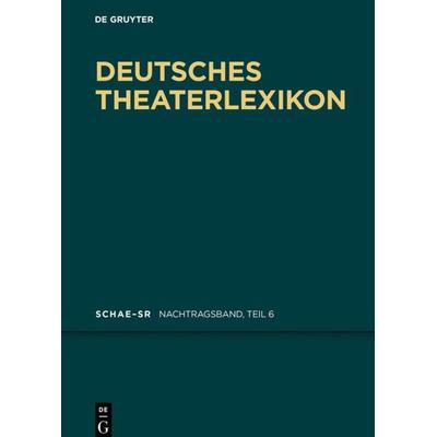 Schae - Sr, Gebundene Ausgabe von [unknown], De Gruyter, 978-3-11-044283-0