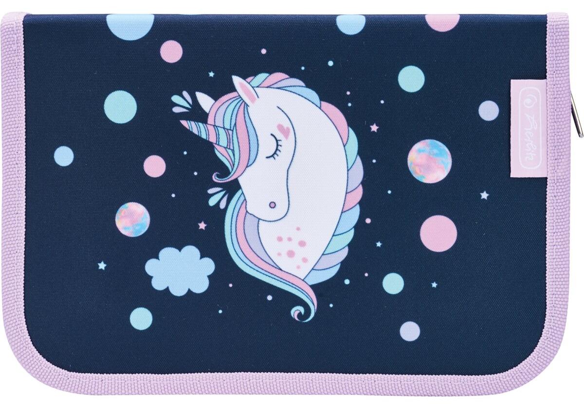 Schüleretui 31-teilig Polyester BxHxT 205x38x140mm Unicorn Dreams Packung mit 36 Stück