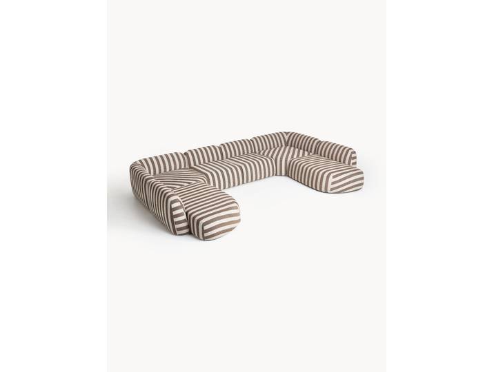 Canapé modulable XL rayé Wolke