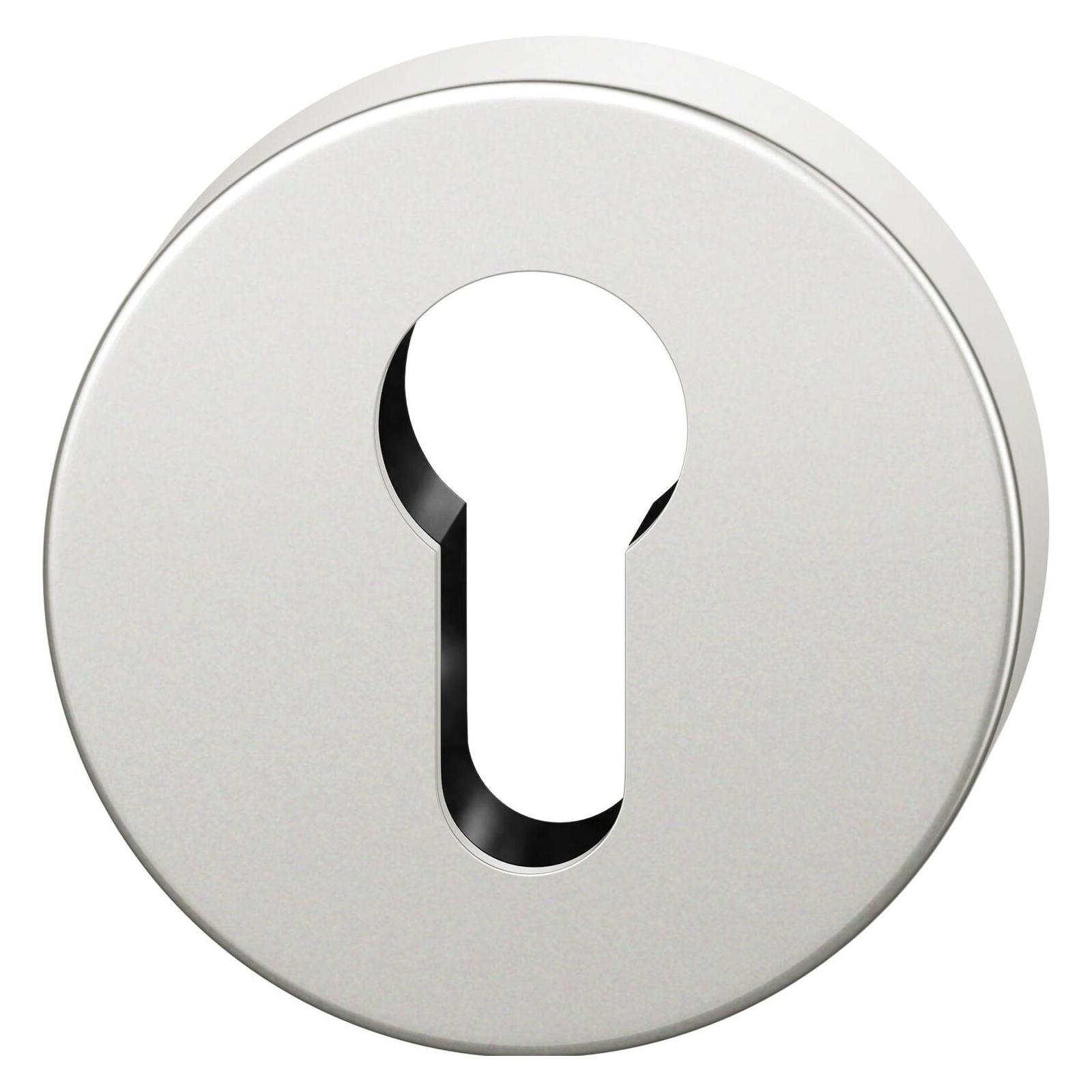 FSB FH-Zylinderrosette rund 17 1735 01110, Aluminium silber eloxiert (Türgarnitur) (42732065)
