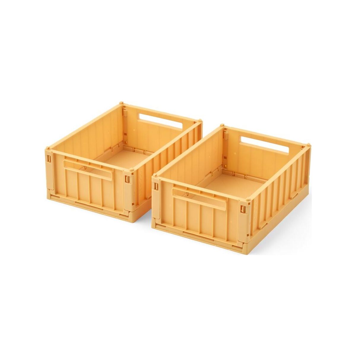 Liewood Weston Storage Box S 2-pack yuzu (2777) ONE SIZE LW14549-2777-ONE SIZE-CU