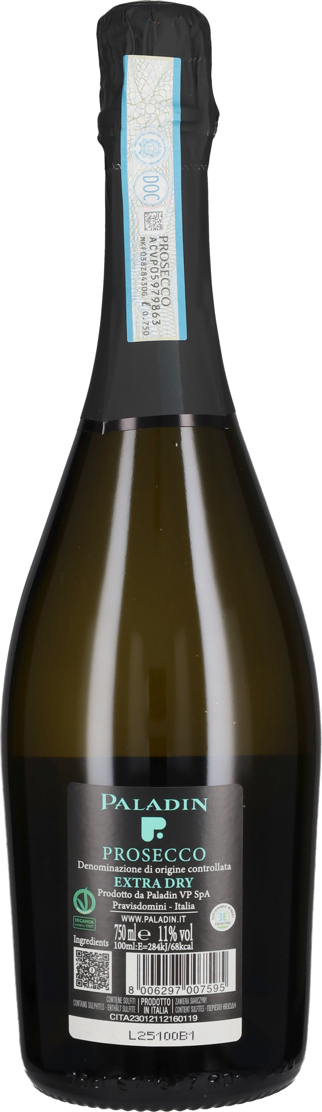 Paladin Prosecco Extra Dry 'P'
