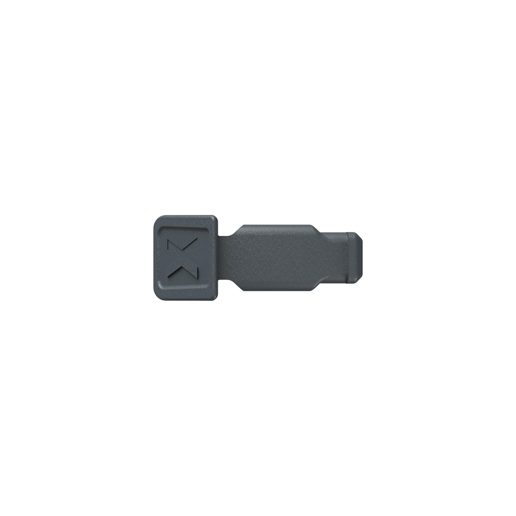KNIPEX 00 61 10 CA ColorCode Clips anthrazit (10 Stück) 21 mm)