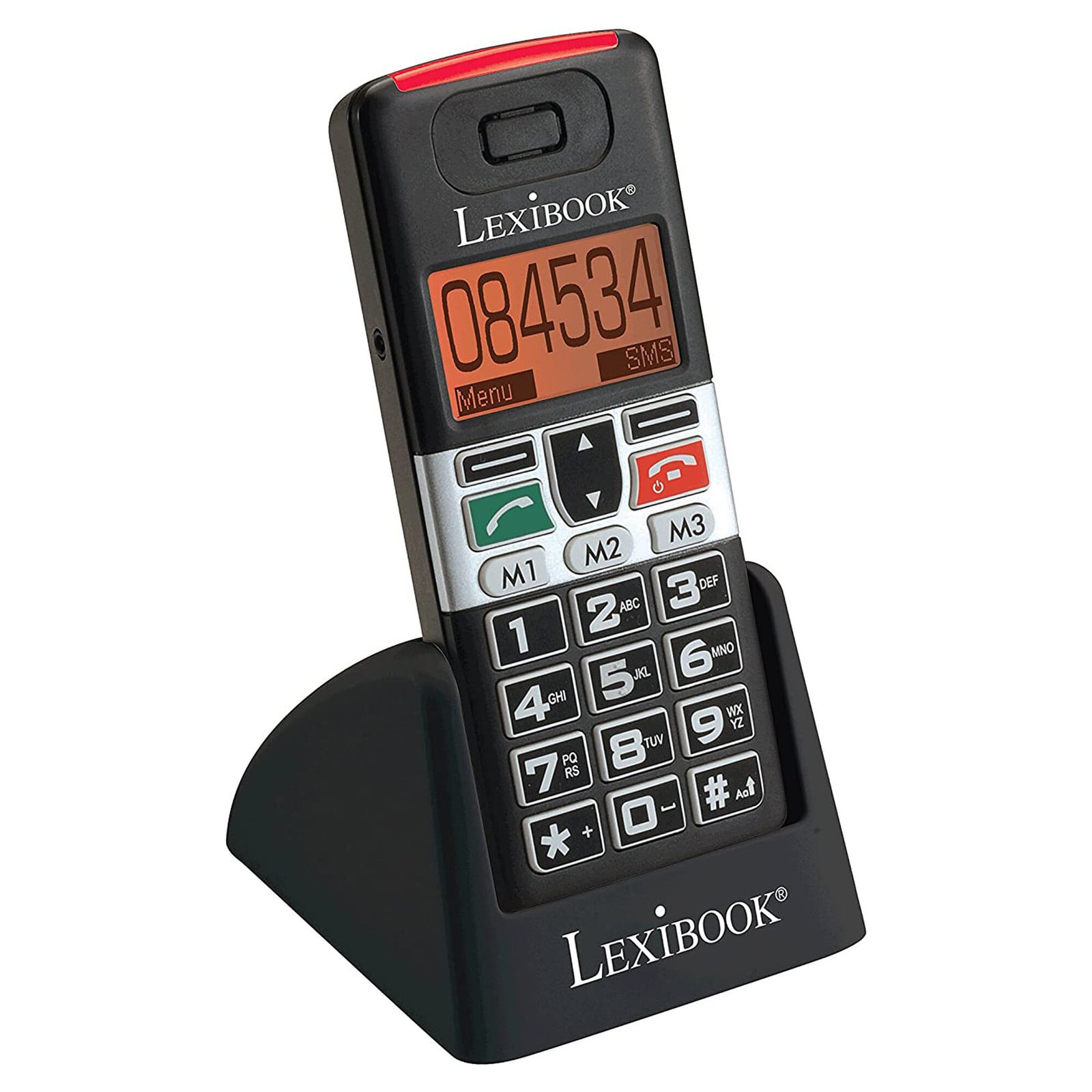 Lexibook Mobiele telefoon met grote knoppen voor senioren