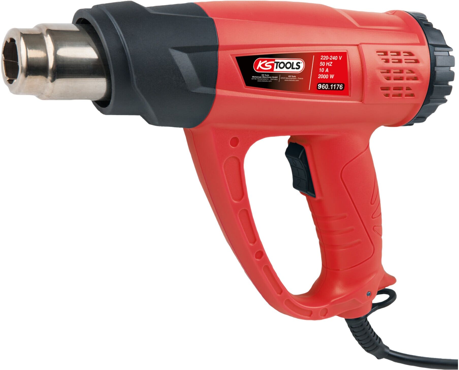 KS Tools Heißluftpistole, digital (960.1176)