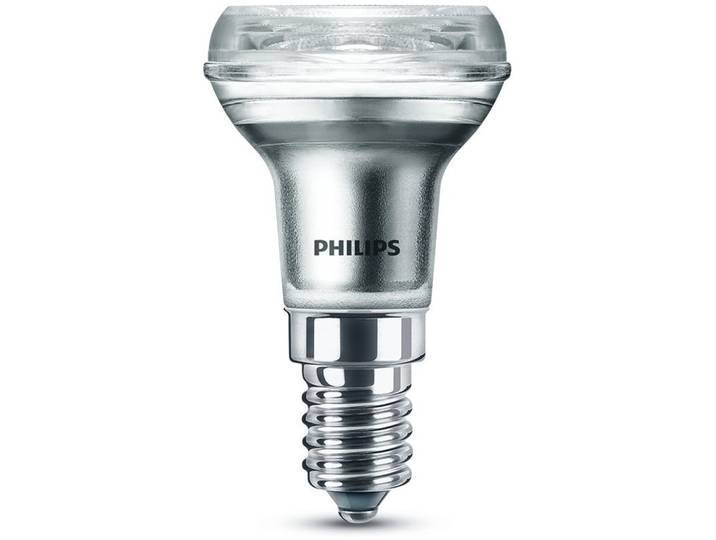 Leuchtmittel Philips Glas E14 1.8 W - Farbe: silber - LED - Lichtfarbe: Extra warmweiss - Leuchtmittel- LED Leuchtmittel
