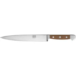 Güde Solingen Alpha Schinkenmesser 21 cm Birne, Küchenmesser, Braun