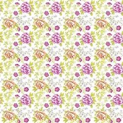 Sovie HOME Tischdecke Enna aus Linclass® Airlaid 80 x 80 cm, 1 Stück - Frühling Sommer Blumen