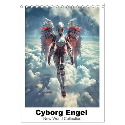 Cyborg Engel (Tischkalender 2027 DIN A5 hoch), CALVENDO Monatskalender