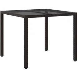 vidaXL, Gartentisch + Balkontisch, Dea (90 x 90 x 75 cm)