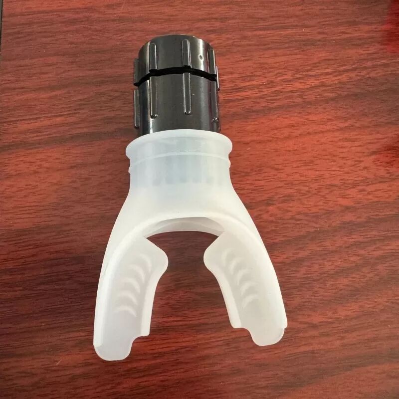 INF Atemtrainer für Sport und Fitness Weiß