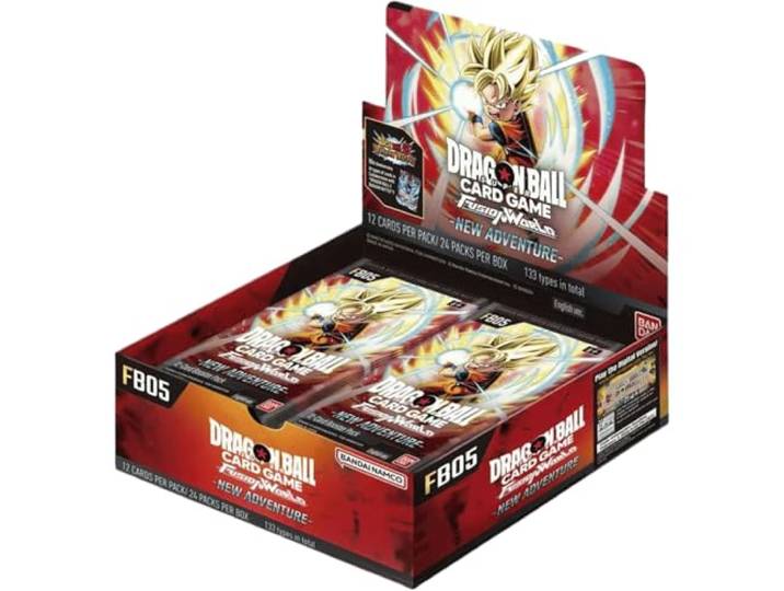 Dragon Ball Super TCG: Fusion World - New Adventure FB05 Booster Box (24er-Pack)