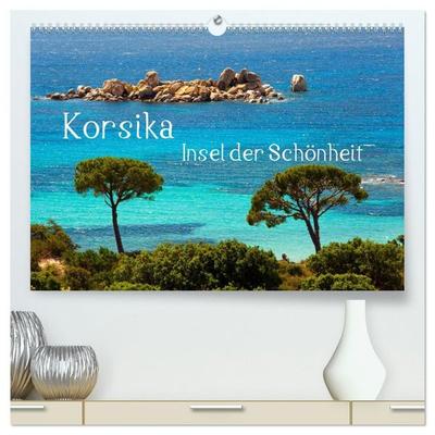 Korsika Insel der Schönheit (hochwertiger Premium Wandkalender 2027 DIN A2 quer), Kunstdruck in Hochglanz