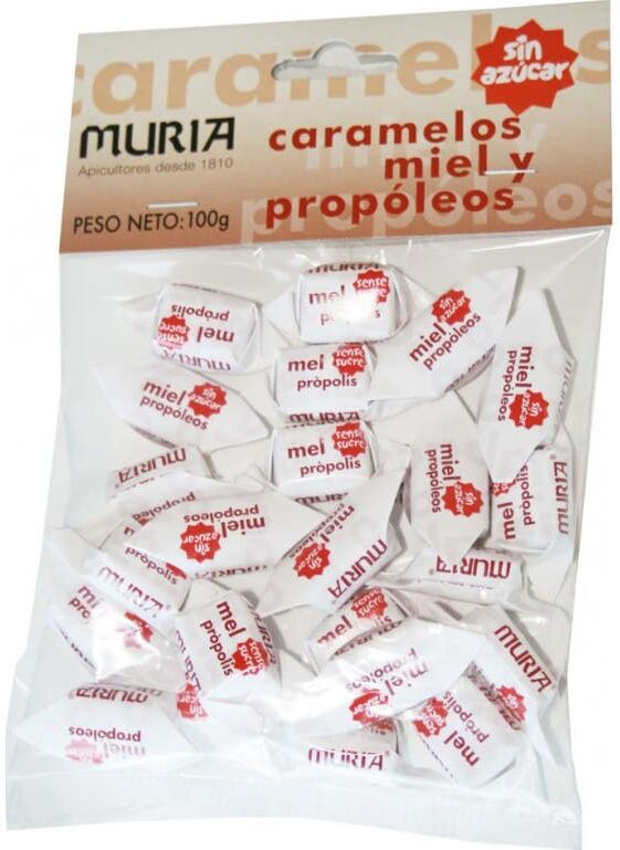Muria Caramelos sin Azúcar Propóleos 100 g