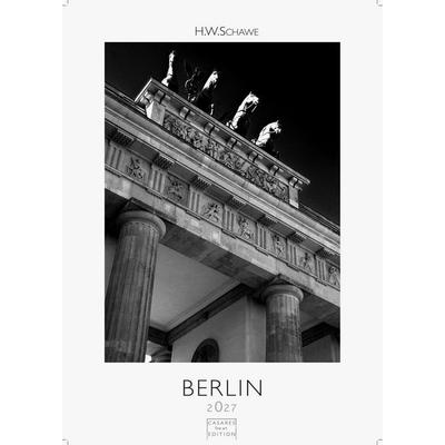 Berlin schwarz-weiss Kalender 2027 – Wandkalender | Fotokalender Deutschland 29x21cm - Eleganter Schwarz-Weiß-Print mit beeindruckenden Berlin-Motiven