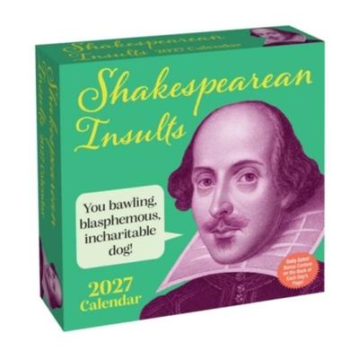 Shakespearean Insults 2027 Day-To-Day Calendar