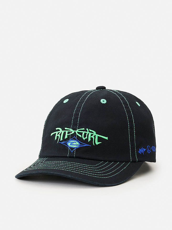 Rip Curl Cap "Raw Energy Art" in Schwarz - onesize