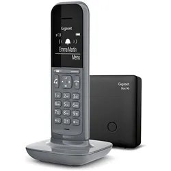 Gigaset SIEMENS WIRELESS PHONE CL390 GRAY (S30852-H2902-D203), Telefon, Grau