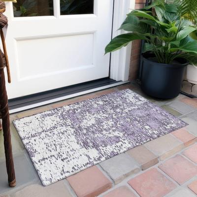 Addison Rugs Machine Washable Indoor/ Outdoor Abstract Pixels Chantille Rug