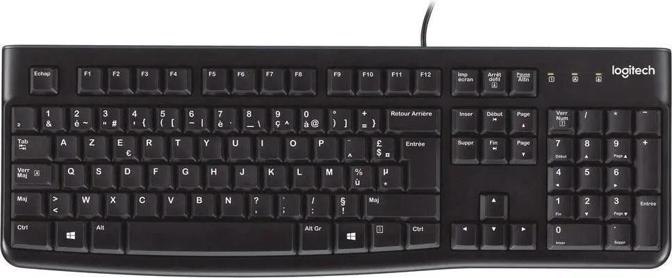 Logitech K120 USB Toetsenbord - Zwitserse versie
