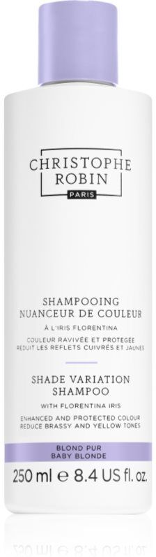 Christophe Robin Shade Variation Shampoo Shampoo shampoing pour cheveux blonds 250 ml